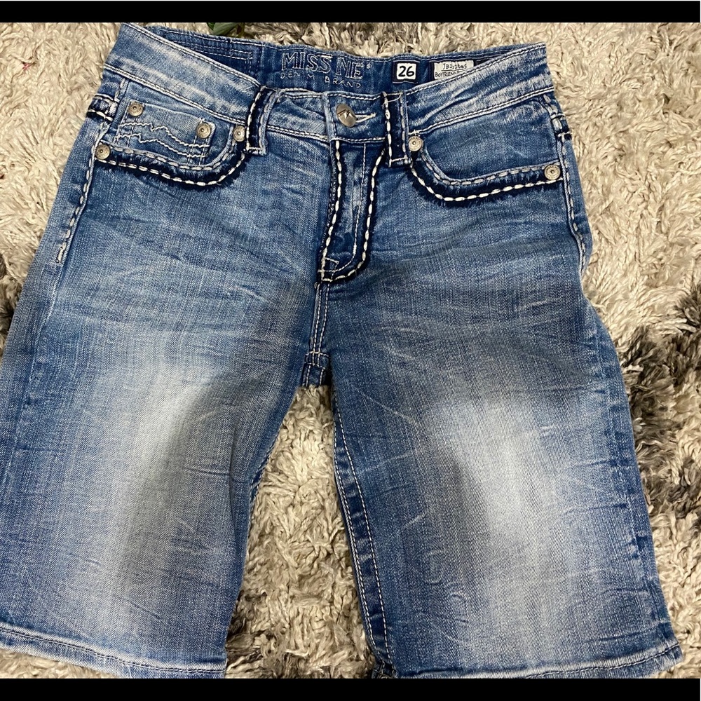 Miss me boyfriend Bermuda shorts